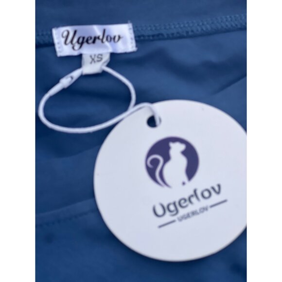 Ugerlov V-Neck Short Sleeve Cotton Romper XS – Relaxed Fit with Pockets - Picture 16 of 16